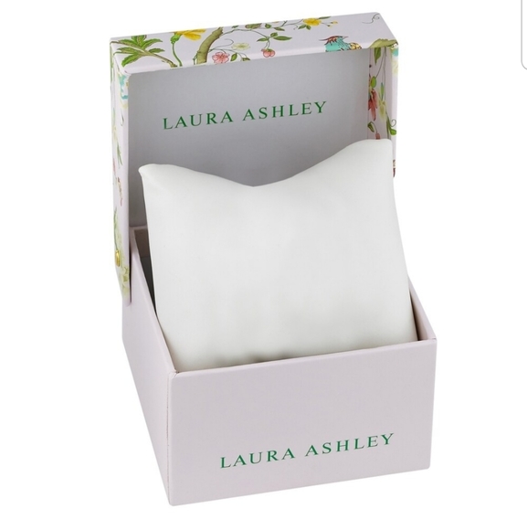 NWT Laura Ashley Rose Gold Floral Dial Inlay Watch main image 3